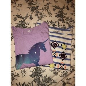 🌼 Girl’s Long Sleeve Shirt Bundle | 2 Shirts 🦄